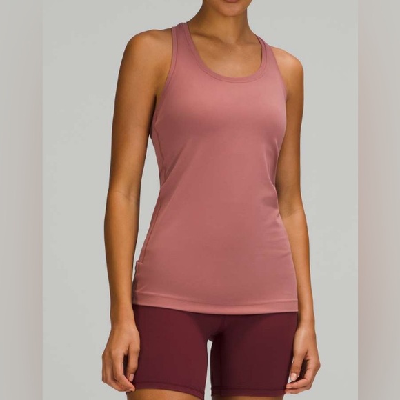 NWOT Lululemon Cool Racerback Tank Top *Nulu Spiced Chai - Picture 2 of 4